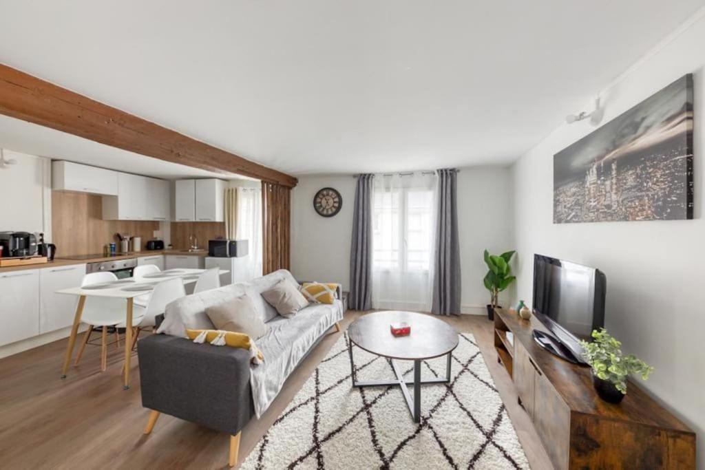 Charmant T3 En Duplex Saint-Brice-sous-Forêt Exteriér fotografie