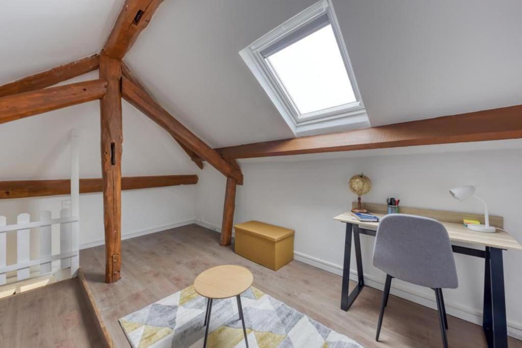 Charmant T3 En Duplex Saint-Brice-sous-Forêt Exteriér fotografie