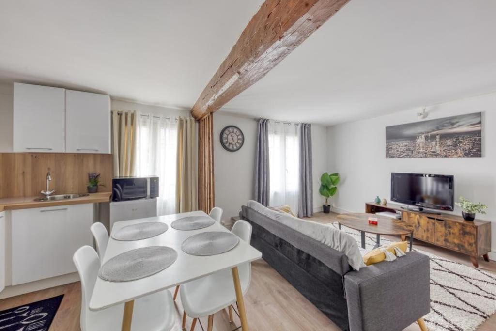 Charmant T3 En Duplex Saint-Brice-sous-Forêt Exteriér fotografie